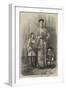 The Chinese Giant, Chang, with His Wife and Attendant Dwarf-null-Framed Giclee Print