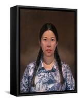 The Chinese Girl, 2016-Aris Kalaizis-Framed Stretched Canvas