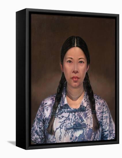 The Chinese Girl, 2016-Aris Kalaizis-Framed Stretched Canvas