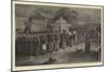 The Chinese Imperial Wedding at Pekin, the Bridal Procession at Midnight-null-Mounted Giclee Print