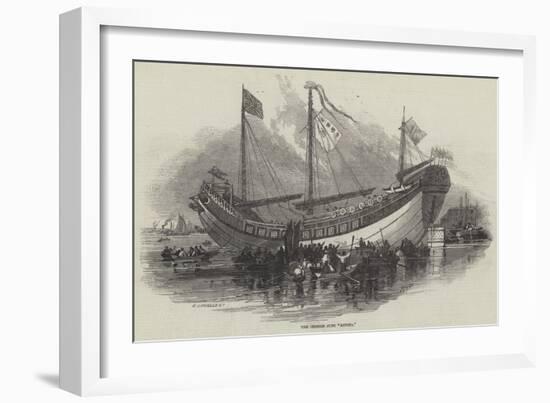 The Chinese Junk Keying-Myles Birket Foster-Framed Giclee Print