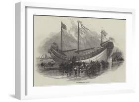 The Chinese Junk Keying-Myles Birket Foster-Framed Giclee Print