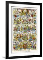 The Chinese Pantheon Just a Few of the Countless Chinese Deities!-null-Framed Art Print