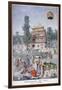 The Chinese Pavilion at the Universal Exhibition of 1900, Paris, 1900-null-Framed Giclee Print