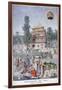 The Chinese Pavilion at the Universal Exhibition of 1900, Paris, 1900-null-Framed Giclee Print