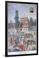 The Chinese Pavilion at the Universal Exhibition of 1900, Paris, 1900-null-Framed Giclee Print