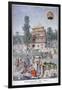 The Chinese Pavilion at the Universal Exhibition of 1900, Paris, 1900-null-Framed Giclee Print