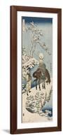 The Chinese Poet Su Dongpo, from the series 'A Mirror of Chinese and Japanese Verses'. 1833-34-Katsushika Hokusai-Framed Giclee Print