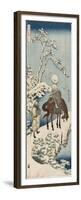 The Chinese Poet Su Dongpo, from the series 'A Mirror of Chinese and Japanese Verses'. 1833-34-Katsushika Hokusai-Framed Premium Giclee Print