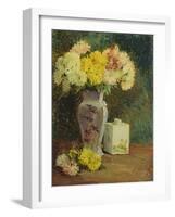 The Chinese Pot, Manet's Studio-Jacques-emile Blanche-Framed Giclee Print
