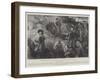 The Chinese Question, Amoor Cossacks on the March Through Manchuria to Port Arthur-Paul Frenzeny-Framed Giclee Print