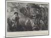 The Chinese Question, Amoor Cossacks on the March Through Manchuria to Port Arthur-Paul Frenzeny-Mounted Giclee Print