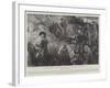 The Chinese Question, Amoor Cossacks on the March Through Manchuria to Port Arthur-Paul Frenzeny-Framed Giclee Print