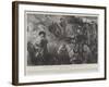 The Chinese Question, Amoor Cossacks on the March Through Manchuria to Port Arthur-Paul Frenzeny-Framed Giclee Print