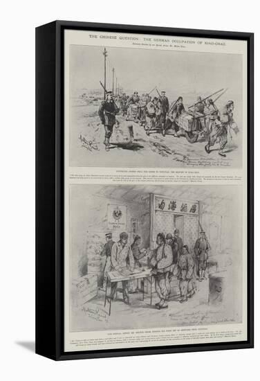 The Chinese Question, the German Occupation of Kiao-Chau-Melton Prior-Framed Stretched Canvas