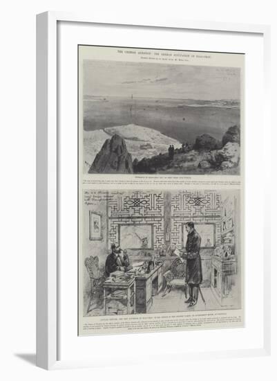 The Chinese Question, the German Occupation of Kiao-Chau-Melton Prior-Framed Giclee Print