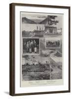 The Chinese Question, with the British Boundary Delimitation Commission at Mirs Bay-Henry Charles Seppings Wright-Framed Giclee Print