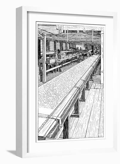 The Chintz Printing Room, Merton Abbey Mills, London, 1899-Edmund Hort New-Framed Giclee Print