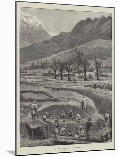 The Chitral Expedition, the Siege of Reshun-null-Mounted Giclee Print