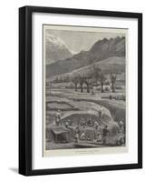 The Chitral Expedition, the Siege of Reshun-null-Framed Giclee Print