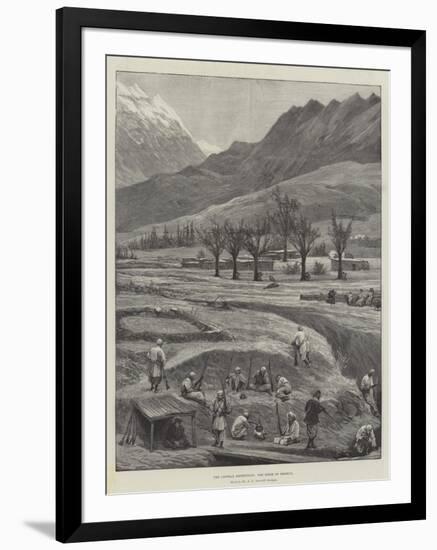 The Chitral Expedition, the Siege of Reshun-null-Framed Giclee Print