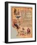 The Chludov Psalter. Psalm 2, ca 850-null-Framed Giclee Print