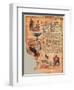 The Chludov Psalter. Psalm 2, ca 850-null-Framed Giclee Print