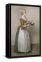 The Chocolate Girl-Jean-Etienne Liotard-Framed Stretched Canvas