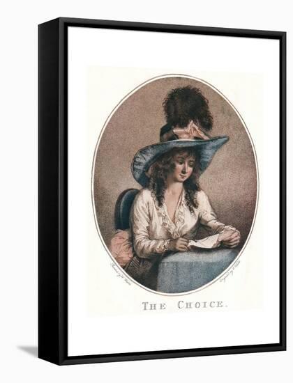 The Choice, C18th Century-William Ward-Framed Stretched Canvas