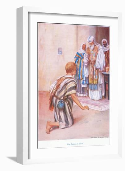 The Choice of David-Arthur A. Dixon-Framed Giclee Print