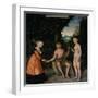 The Choice of Heracles (From the Labours of Hercule)-Lucas Cranach the Elder-Framed Giclee Print