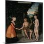 The Choice of Heracles (From the Labours of Hercule)-Lucas Cranach the Elder-Mounted Giclee Print