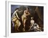 The Choice of Hercules, 1712-Paolo Di Matteis-Framed Giclee Print