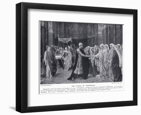 The Choice of Theophilius-Valentine Cameron Prinsep-Framed Giclee Print