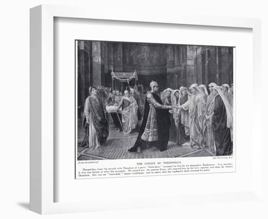 The Choice of Theophilius-Valentine Cameron Prinsep-Framed Giclee Print