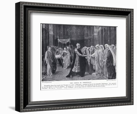 The Choice of Theophilius-Valentine Cameron Prinsep-Framed Giclee Print