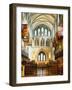 The Choir and Banners, St. Patrick's Catholic Cathedral, Dublin, County Dublin, Eire (Ireland)-Bruno Barbier-Framed Photographic Print