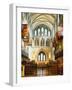 The Choir and Banners, St. Patrick's Catholic Cathedral, Dublin, County Dublin, Eire (Ireland)-Bruno Barbier-Framed Photographic Print