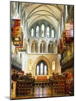 The Choir and Banners, St. Patrick's Catholic Cathedral, Dublin, County Dublin, Eire (Ireland)-Bruno Barbier-Mounted Photographic Print