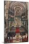 The Choir Canterbury Cathedral-Alfred Robert Quinton-Mounted Giclee Print