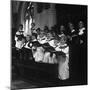 The Choir from Brampton Parish Church Singing During a Service, Rotherham, 1969-Michael Walters-Mounted Photographic Print
