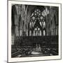 The Choir of Lincoln Cathedral-null-Mounted Giclee Print