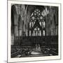 The Choir of Lincoln Cathedral-null-Mounted Giclee Print