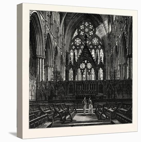 The Choir of Lincoln Cathedral-null-Stretched Canvas