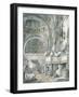The Choir Singing in St. Mark's Basilica, Venice, 1766-Canaletto-Framed Giclee Print