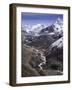 The Chola Valley in Sagarmatha National Park, UNESCO World Heritage Site, Himalayas, Nepal, Asia-John Woodworth-Framed Photographic Print