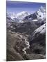 The Chola Valley in Sagarmatha National Park, UNESCO World Heritage Site, Himalayas, Nepal, Asia-John Woodworth-Mounted Photographic Print