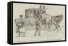The Cholera at Hamburg, Conveying Patients to the Hospital-null-Framed Stretched Canvas