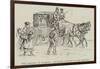 The Cholera at Hamburg, Conveying Patients to the Hospital-null-Framed Giclee Print