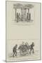 The Cholera at Hamburg-Johann Nepomuk Schonberg-Mounted Giclee Print